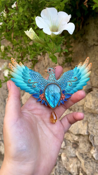 Phoenix necklace (I believe in myself)