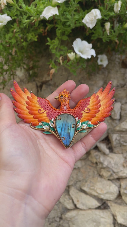 Phoenix necklace (I am proud of myself)