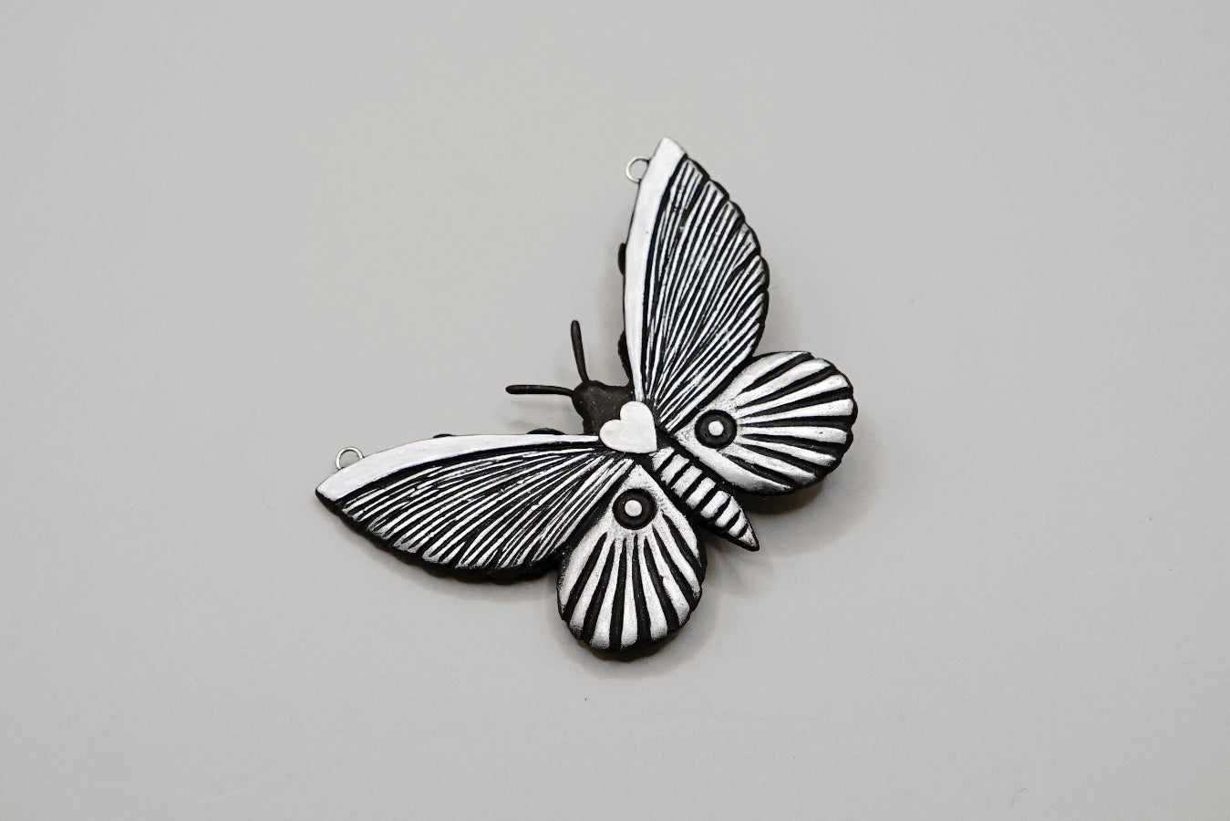 Silverleaf butterfly pendant
