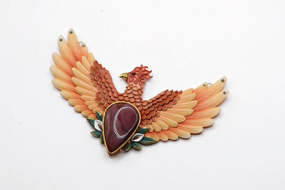 Medium phoenix necklace (I am enough)